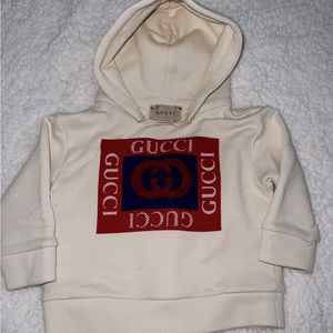 Baby Gucci pullover hoodie sweater